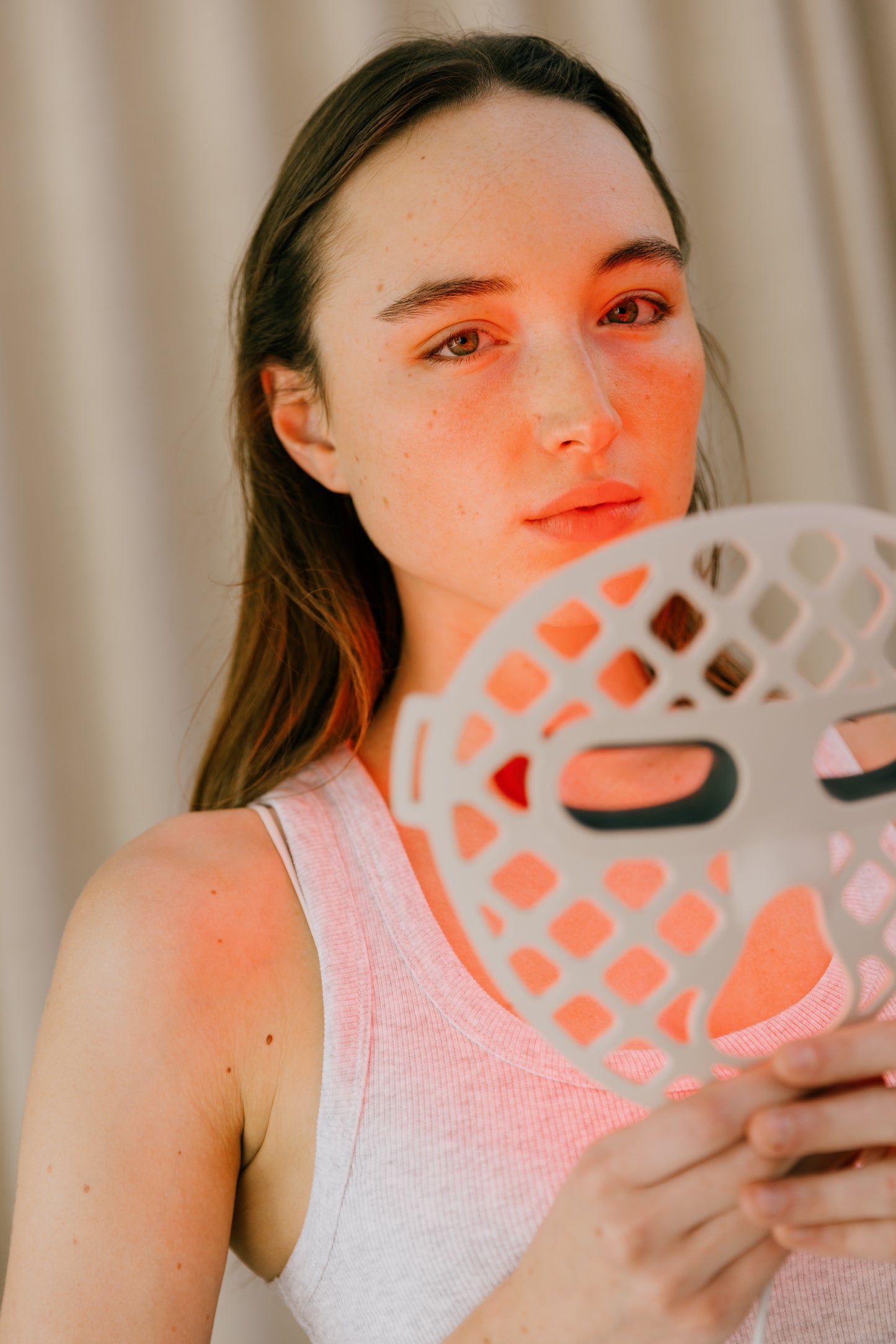 Lume + led therapy mask