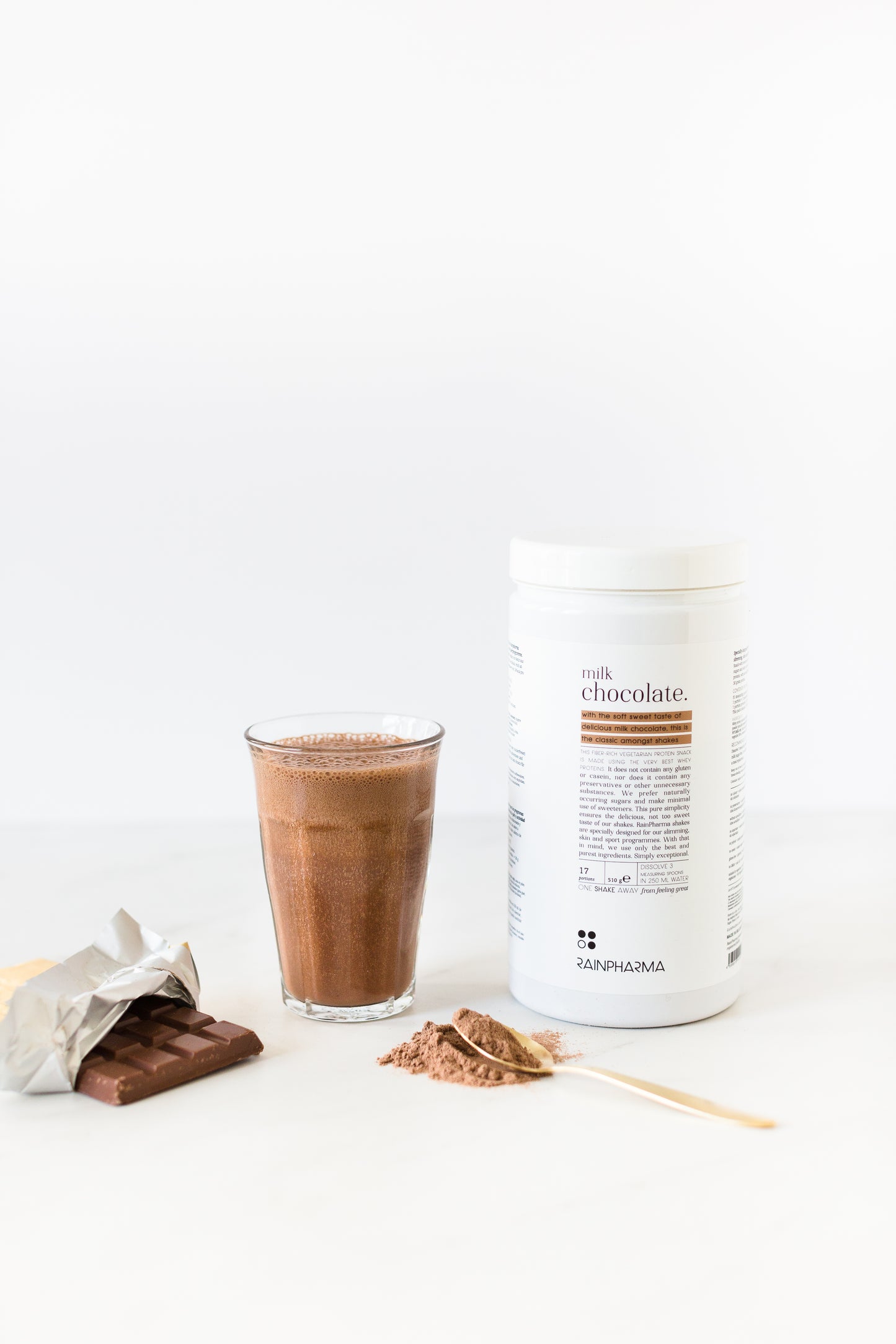 Milk chocolate shake (laatste stuks)