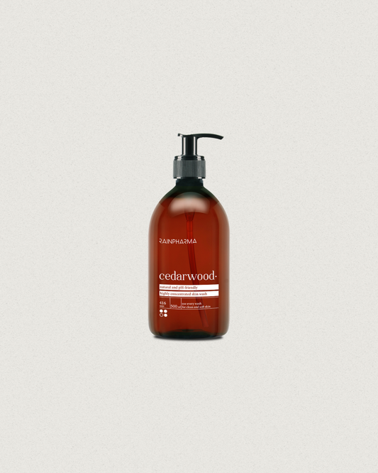 Skin wash cedarwood