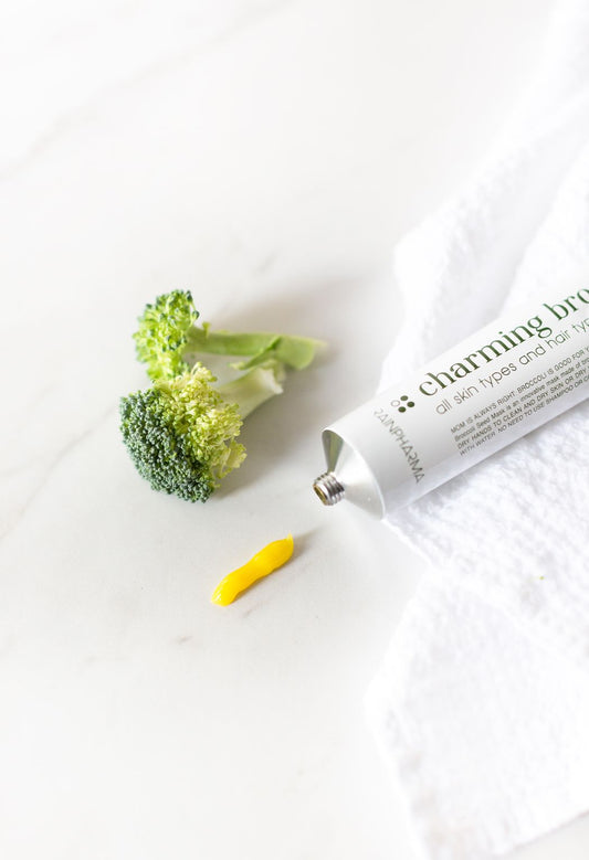 Charming broccoli seed mask